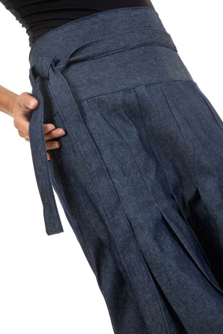 Pantalon ethnique Yuma Noir et rouge