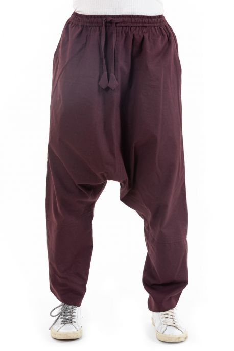 Sarouel long noir uni
