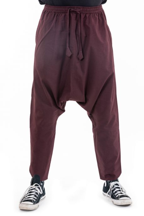 Sarouel long noir uni