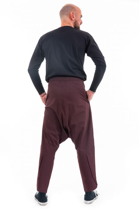 Sarouel long noir uni