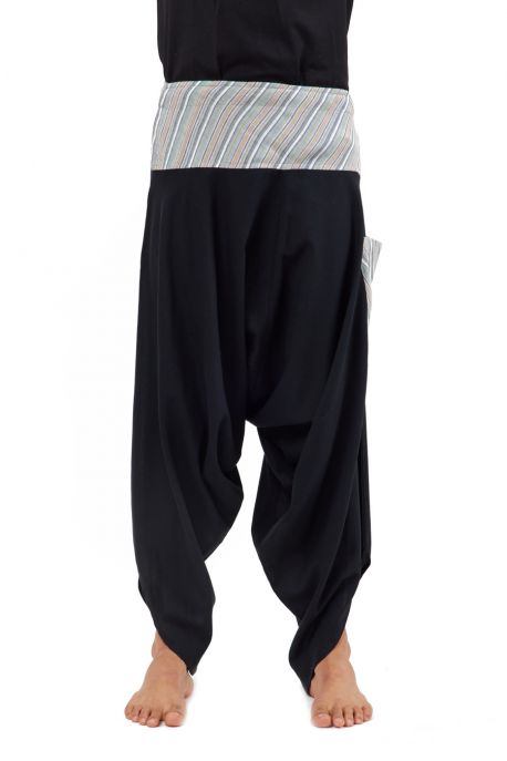 Mixed harem pants denim jean street baba cool  Liam