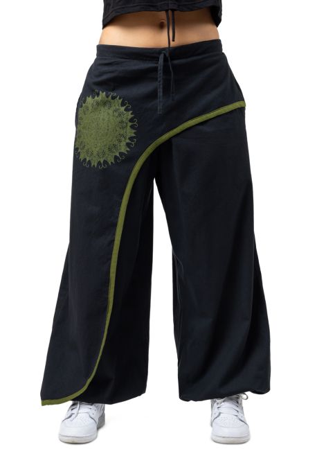 Pantalon ethnik chic cache-tresors