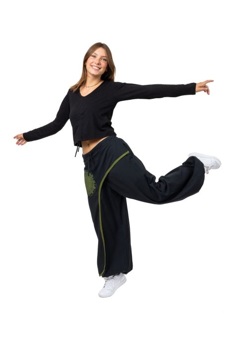 Pantalon ethnik chic cache-tresors