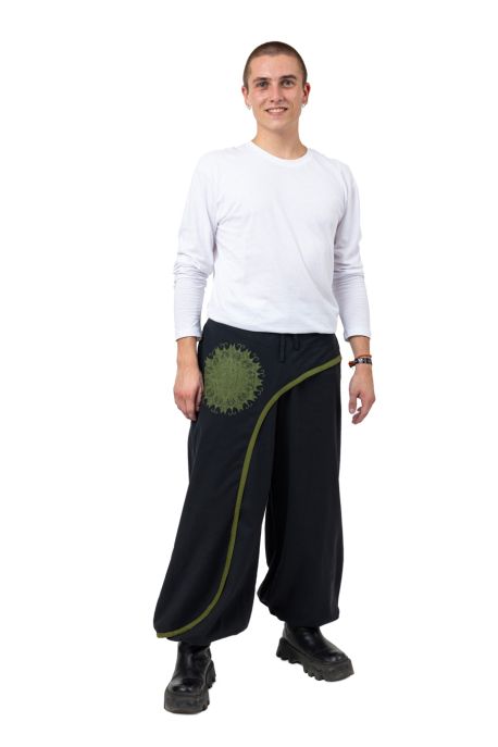 Pantalon ethnik chic cache-tresors