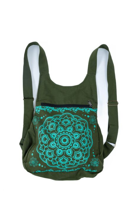 Bag tote bag printed cotton babachic grey black