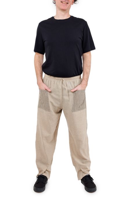 Unisex cotton wide-leg pants Serengeti