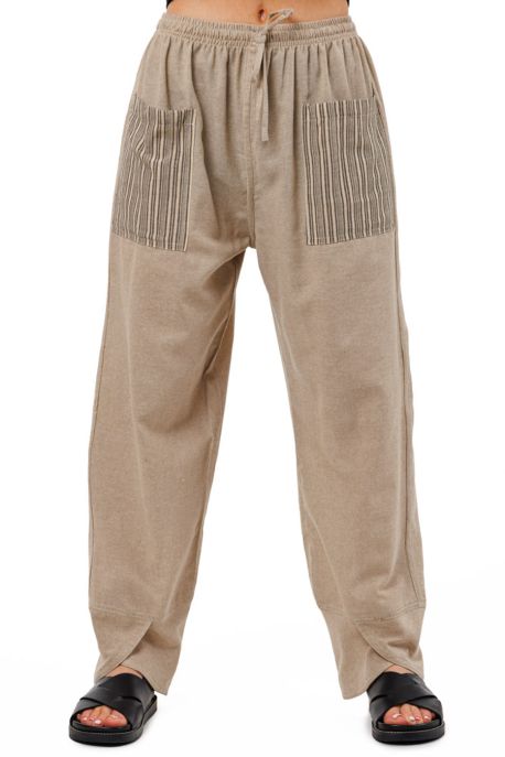 Unisex cotton wide-leg pants Serengeti