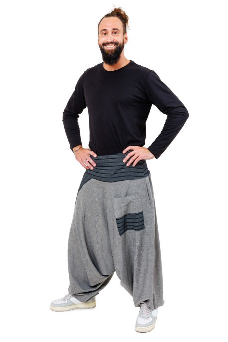 Pantalon bouffant aladin ceinture élastique Pymebele