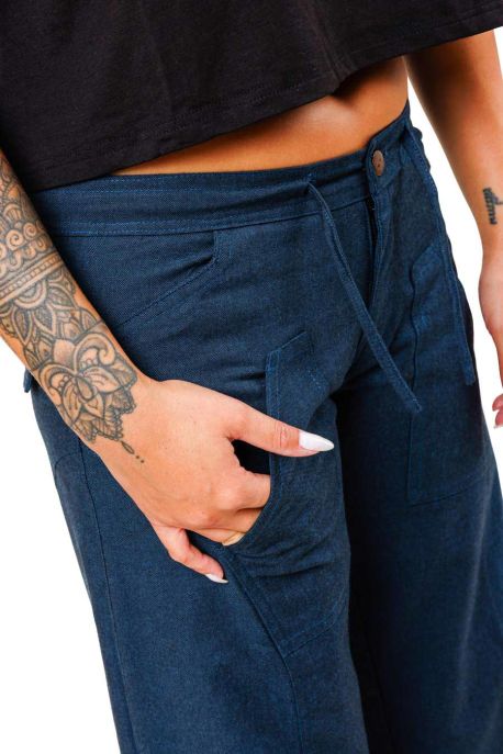 Pantalon hybride homme femme gris souris