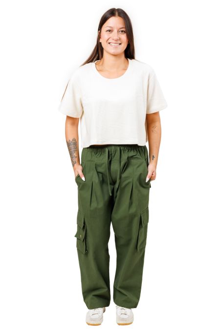 Pantalon Sarouel Cargo Unisexe Gothique Baron Nocturne