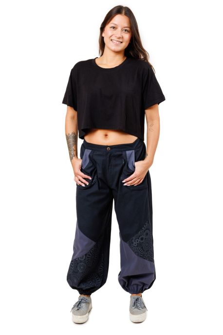 Pantalon denim street chic Nidana