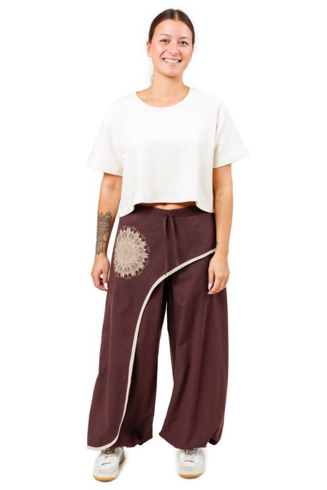 Pantalon ethnique mandala yoga Ananda