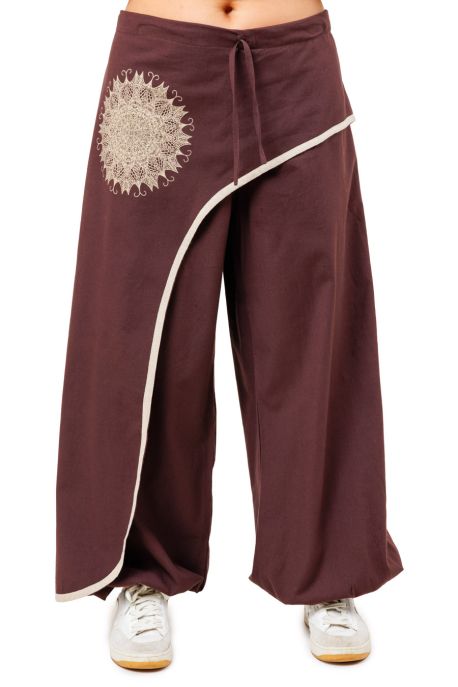 Pantalon ethnique mandala yoga Ananda