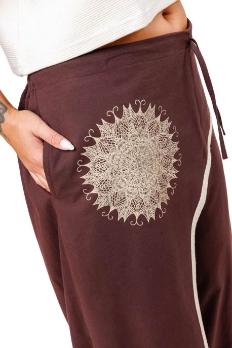 Pantalon ethnique mandala yoga Ananda