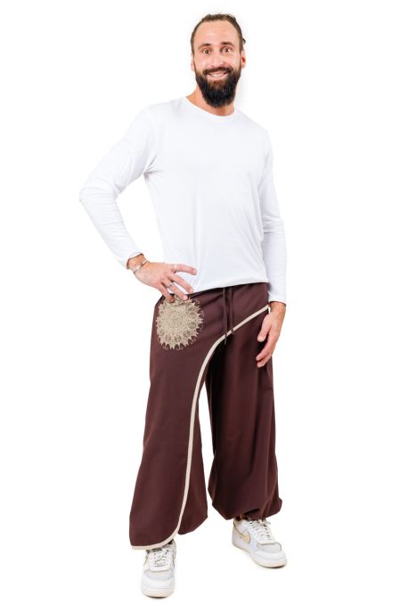 Pantalon ethnique mandala yoga Ananda