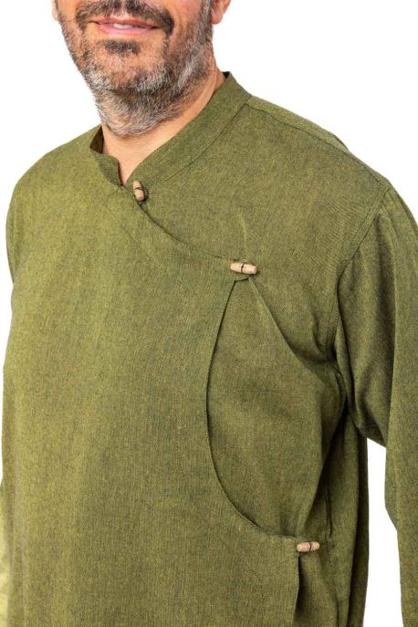 Chemise tunique kurtha homme zen