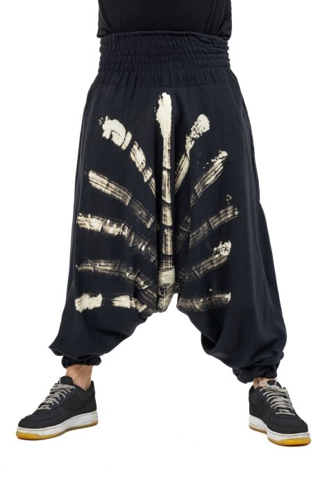 Kalhan large multicolored saroual, mixed