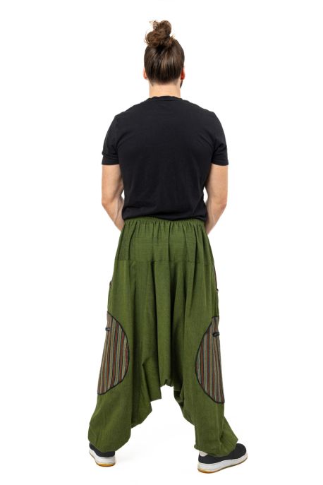 Kalhan large multicolored saroual, mixed