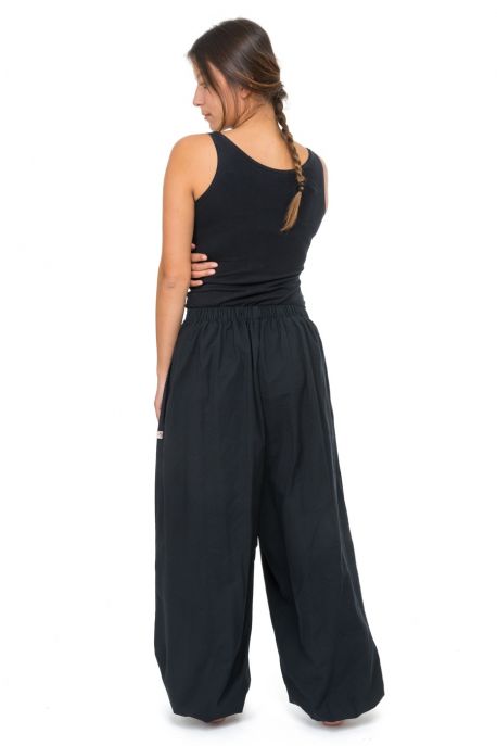 Pantalon ethnik Véo petits fils marron