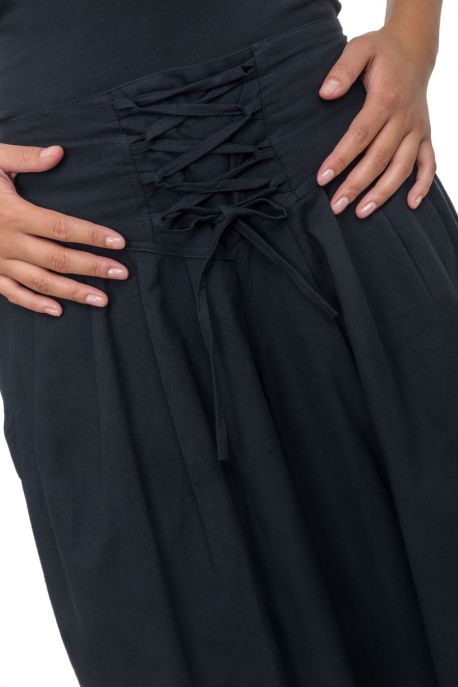Pantalon ethnik Véo petits fils marron