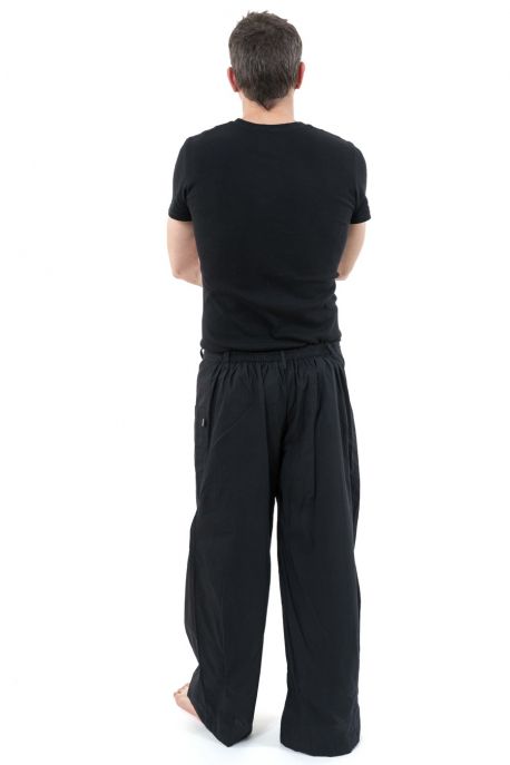 Pantalon elastique bouffant gris chine Kalika