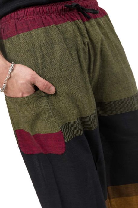 Sarouel homme femme bouffant psychedelic